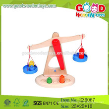 2015 Newest Educational Children Wooden Balance Scale Toy